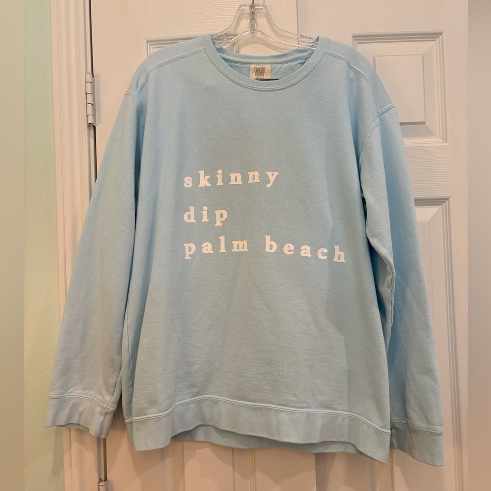 The Skinny Dip Palm Beach Comfort Colors Sweatshirt